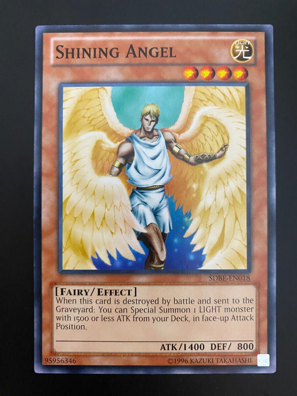 Yugioh Shining Angel SDBE-EN018 Common Unlimited Edition NM