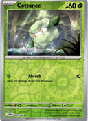 Pokemon Cottonee 004/086 White Flare Reverse Holo NM