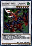 Yugioh Dragunity Knight - Gae Dearg BLLR-EN059 Ultra Rare 1st Edition LP