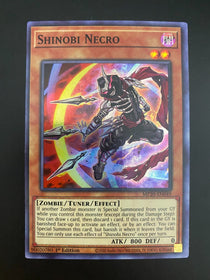 Yugioh Shinobi Necro MP20-EN049 1st Edition Super Rare NM/MINT