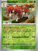 Pokemon Sawsbuck 017/162 Temporal Forces Reverse Holo NM