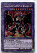 Yugioh Masquerade the Blazing Dragon RA02-EN022 Quarter Century Rare 1st Ed NM