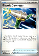 Pokemon Electric Generator 079/091 Padean Fates Non Holo NM
