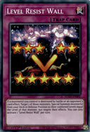 Yugioh Level Resist Wall EGO1-EN005 Super Rare 1st Edition NM