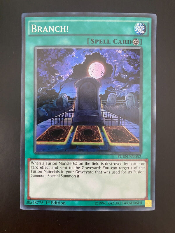 Yugioh Branch! FUEN-EN052 1st Edition MINT