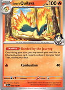 Pokemon Ethan's Quilava 033/182 Destined Rivals Non Holo NM