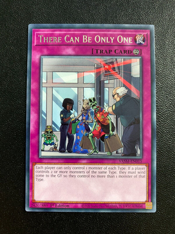 Yugioh There Can Be Only One VASM-EN015 Rare 1st Edition NM