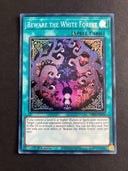 Yugioh Beware the White Forest INFO-EN059 Super Rare 1st Edition NM