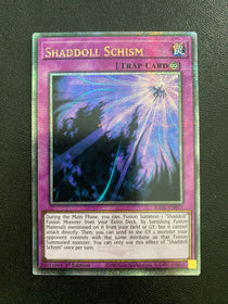 Yugioh Shaddoll Schism RA01-EN077 Quarter Century Rare 1st Edition NM