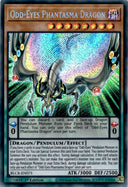 Yugioh Odd-Eyes Phantasma Dragon BLCR-EN075 Secret Rare 1st Edition NM