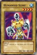 Yugioh Humanoid Slime DB1-EN207 Common Unlimited Edition DAMAGED