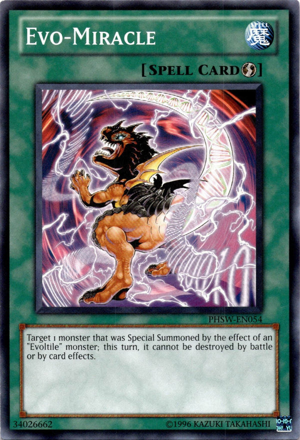 Yugioh Evo-Miracle PHSW-EN054 Common 1st Edition NM