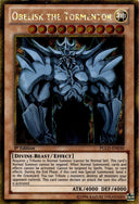 Yugioh Obelisk the Tormentor PGLD-EN030 Gold Rare 1st Edition LP