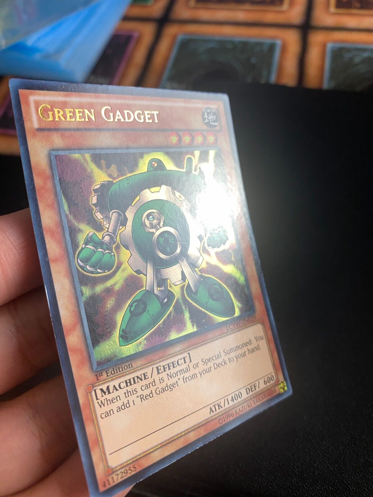 Yugioh Green Gadget LCYW-EN039 Ultra Rare 1st Edition LP/VLP