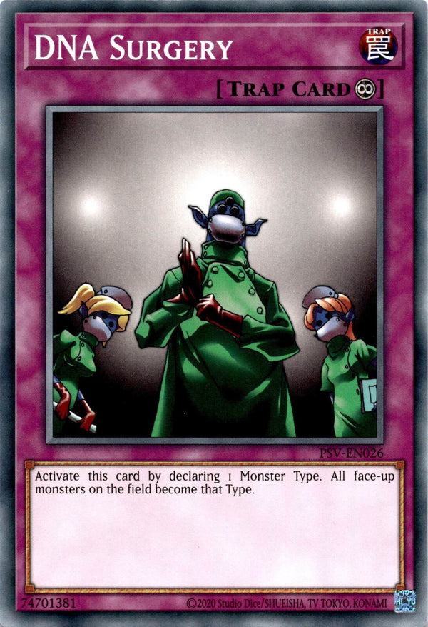 Yugioh DNA Surgery PSV-EN026 Common Unlimited Edition NM