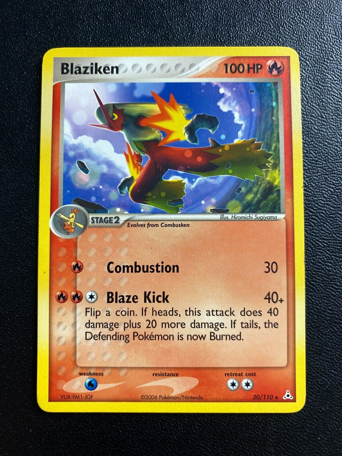 Pokemon Blaziken 20/110 EX Holon Phantoms Rare Non Holo VLP/NM