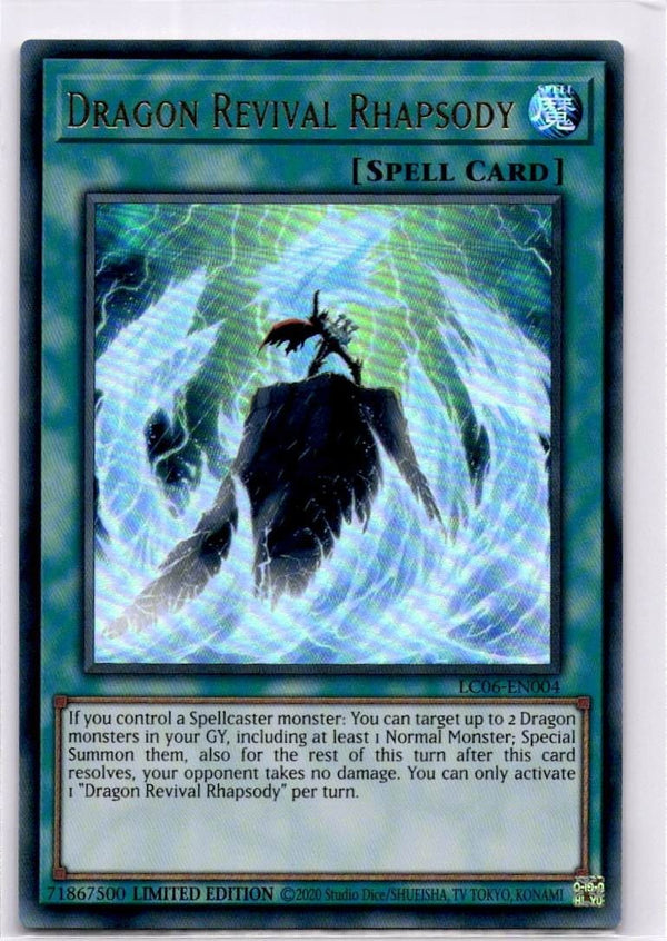 Yugioh Dragon Revival Rhapsody LC06-EN004 Ultra Rare 1st Edition NM