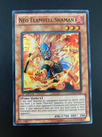 Yugioh Neo Flamvell Shaman HA04-EN033 1st/Unlimited Edition NM