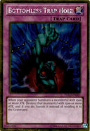 Yugioh Bottomless Trap Hole PGLD-EN069 Gold Rare Unlimited Edition VLP/NM