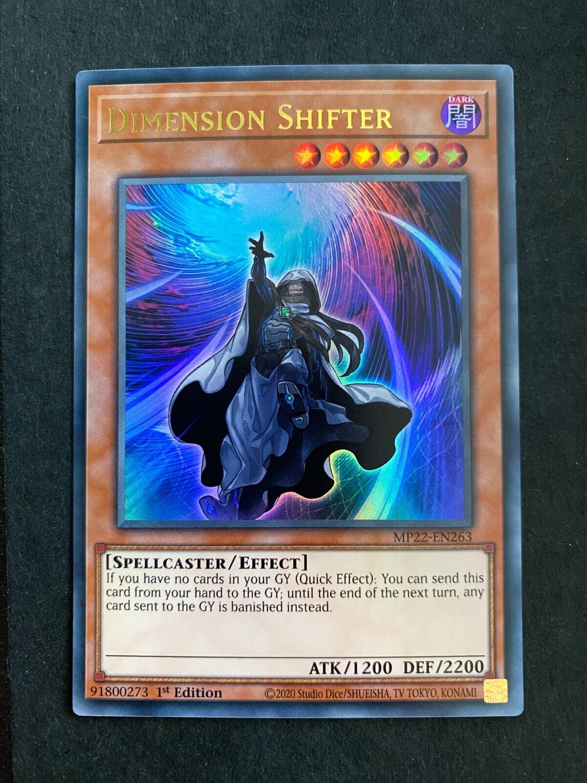 Yugioh Dimension Shifter MP22-EN263 Ultra Rare 1st Edition NM