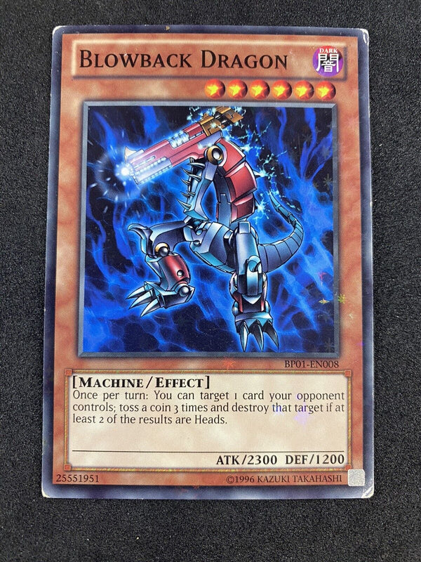 Yugioh Blowback Dragon BP01-EN008 Starfoil Rare 1st Edition MP-LP