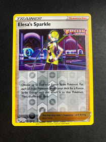 Pokemon Elesa's Sparkle 233/264 Fusion Strike Reverse Holo LP