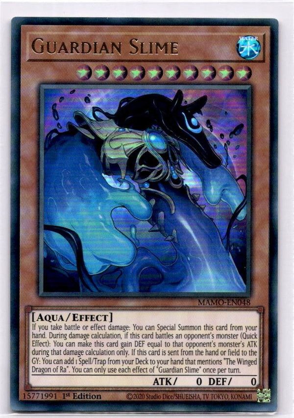 Yugioh Guardian Slime MAMO-EN048 Ultra Rare 1st Edition NM