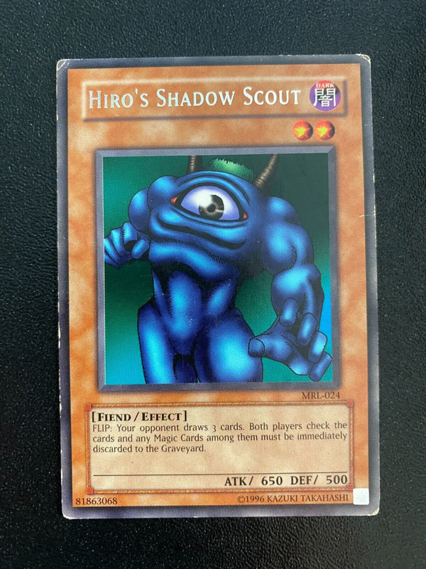 Yugioh Hiro's Shadow Scout MRL-024 Rare Unlimited Edition HP