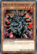 Yugioh Manju of the Ten Thousand Hands L26D-ENM01 Common 1st Edition NM
