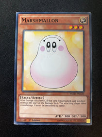 Yugioh Marshmallon YGLD-ENC22 Common 1st Edition HP