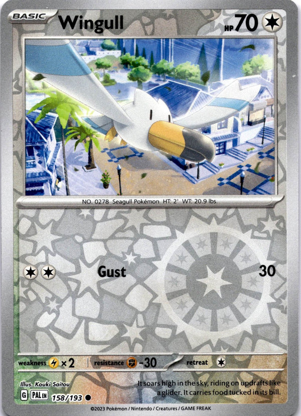 Pokemon Wingull 158/193 Paldea Evolved Reverse Holo NM