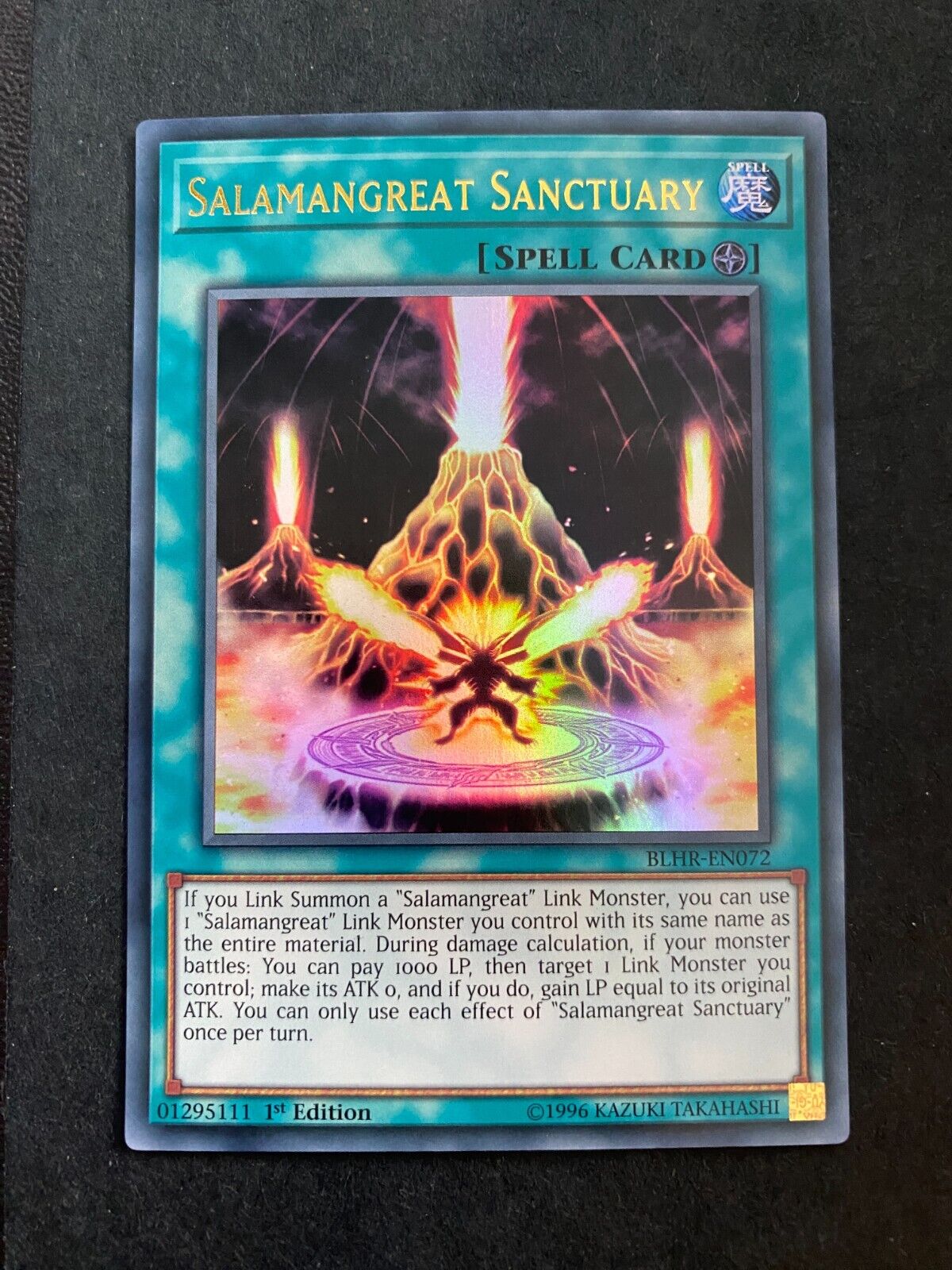 Yugioh Salamangreat Sanctuary BLHR-EN072 Ultra Rare 1st Edition NM