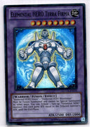 Yugioh Elemental HERO Terra Firma LCGX-EN075 Super Rare Unlimited Edition NM