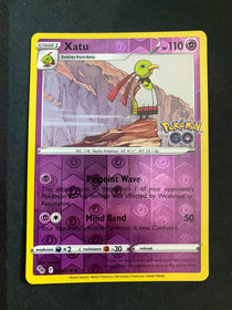 Pokemon Xatu 033/078 Pokemon Go Reverse Holo NM