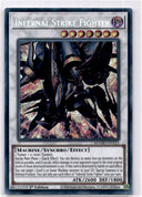 Yugioh Infernal Strike Fighter MAMO-EN123 Secret Rare 1st Edition NM