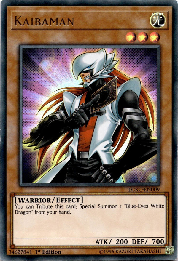 Yugioh Kaibaman LCKC-EN009 Ultra Rare 1st Edition HP