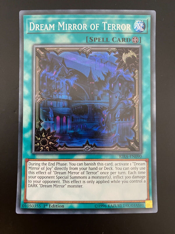 Yugioh Dream Mirror of Terror RIRA-EN090 Super Rare 1st Edition NM