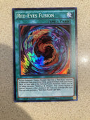 Yugioh Red-Eyes Fusion CORE-EN059 Super Rare 1st Edition Near Mint/Mint