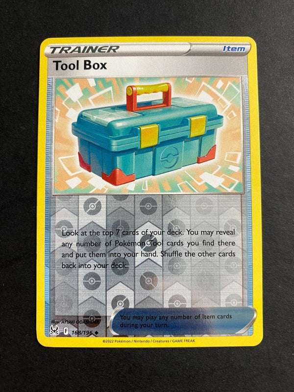 Pokemon Tool Box 168/196 Lost Origin Reverse Holo NM