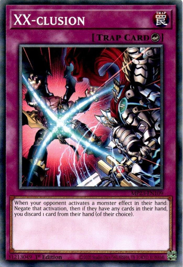Yugioh XX-clusion MP23-EN109 Common 1st Edition NM