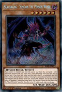 Yugioh Blackwing - Simoon the Poison Wind RA01-EN012 Secret Rare 1st Edition NM