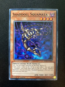 Yugioh Shaddoll Squamata SDSH-EN006 Common 1st Edition MP/LP