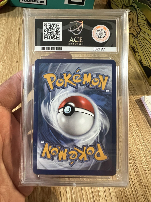 Pokemon Eevee VMAX SWSH087 2021 Black Star Promo ACE 8 PSA 8