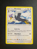 Pokemon Hisuian Braviary 149/195 Silver Tempest Rare Non Holo LP
