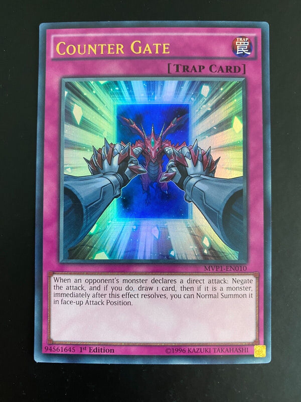 Yugioh Counter Gate MVP1-EN010 Ultra Rare 1st Edition VLP/NM