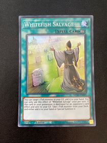 Yugioh Whitefish Salvage MP20-EN099 Super Rare 1st Edition NM