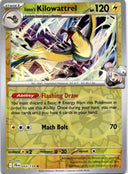 Pokemon Iono's Kilowattrel 055/159 Journey Together Reverse Holo NM