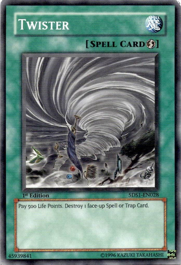 Yugioh Twister 5DS1-EN028 Common 1st Edition MP/LP