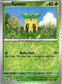 Pokemon Sunkern 006/167 Twilight Masquerade Reverse Holo NM