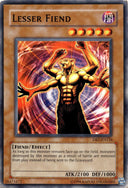 Yugioh Lesser Fiend DB2-EN126 Common Unlimited Edition HP